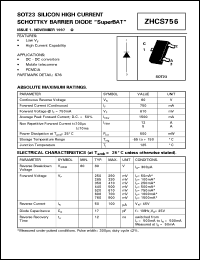 Click here to download ZHCS756 Datasheet