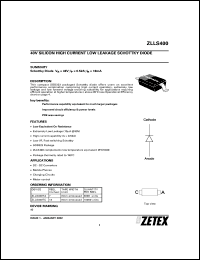 Click here to download ZLLS400TC Datasheet