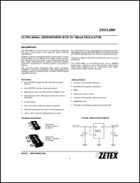 Click here to download ZXCL200H5 Datasheet