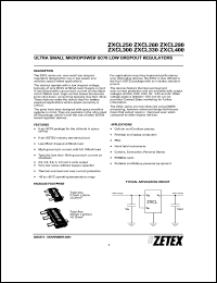 Click here to download ZXCL1400H5 Datasheet