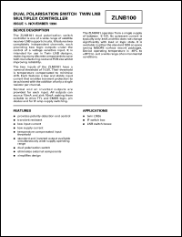 Click here to download ZLNB100 Datasheet