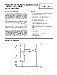 Click here to download ZRC250A03 Datasheet