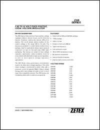 Click here to download ZSR1000C Datasheet