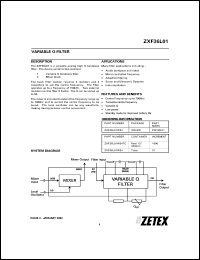 Click here to download ZXF36L01 Datasheet