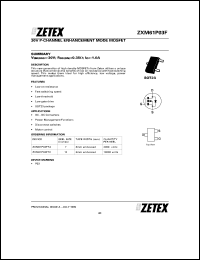 Click here to download ZXM61P03 Datasheet