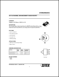 Click here to download ZXM64N03 Datasheet