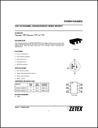 Click here to download ZXMN10A08E6 Datasheet