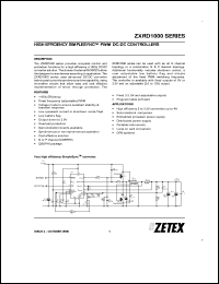 Click here to download ZXRD1050PQ16TA Datasheet