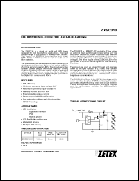 Click here to download ZXSC310E5 Datasheet