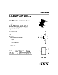 Click here to download FMMT493A Datasheet