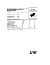 Click here to download FZT855 Datasheet