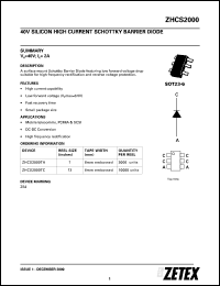 Click here to download ZHCS2000 Datasheet