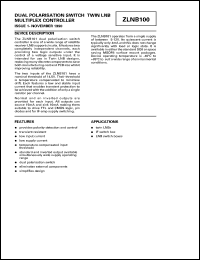 Click here to download ZLNB100X Datasheet