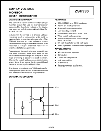 Click here to download ZSH330 Datasheet