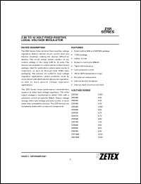 Click here to download ZSR700 Datasheet