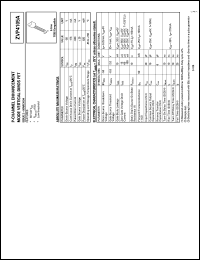 Click here to download ZVP4105 Datasheet