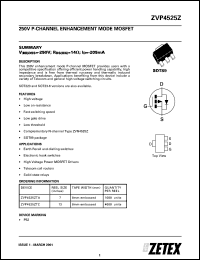 Click here to download ZVP4525Z Datasheet