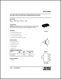 Click here to download ZX5T949G Datasheet
