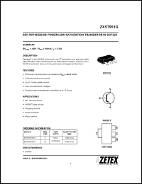 Click here to download ZX5T951GTC Datasheet