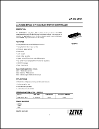 Click here to download ZXBM2004 Datasheet