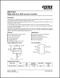 Click here to download ZXCT1011 Datasheet