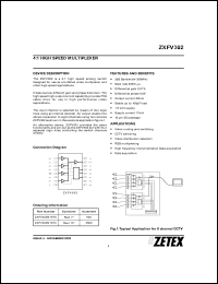 Click here to download ZXFV302 Datasheet