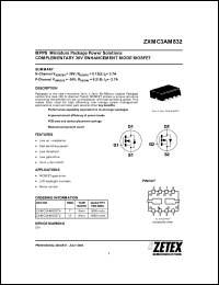 Click here to download ZXMC3AM832TC Datasheet