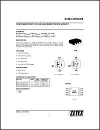 Click here to download ZXMC4559DN8TC Datasheet