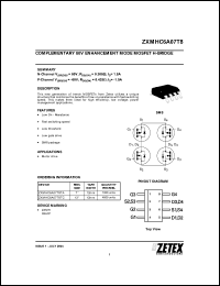 Click here to download ZXMHC6A07T8 Datasheet