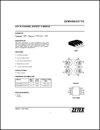 Click here to download ZXMHN6A07T8 Datasheet