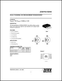 Click here to download ZXMP3A16 Datasheet
