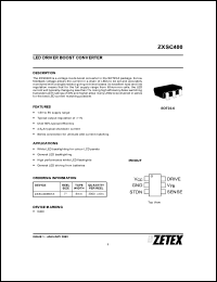 Click here to download ZXSC400E6TA Datasheet