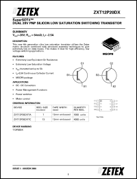 Click here to download ZXT12P20 Datasheet