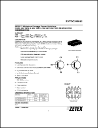 Click here to download ZXTDC3M832TC Datasheet