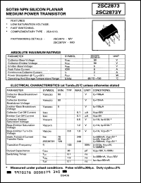 Click here to download 2SC2873Y Datasheet