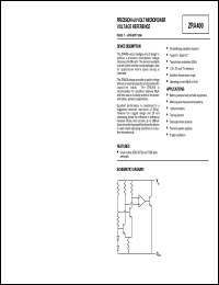 Click here to download ZRA400A03 Datasheet