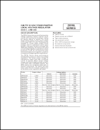 Click here to download ZR78L052 Datasheet