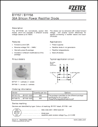 Click here to download BYY57-400 Datasheet