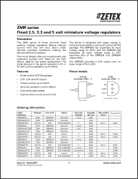 Click here to download ZMR500CL Datasheet