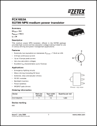 Click here to download FCX1053A_06 Datasheet