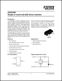 Click here to download ZXSC380 Datasheet