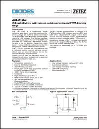 Click here to download ZXLD1352 Datasheet