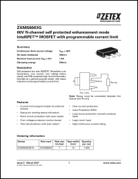 Click here to download ZXMS6003GTA Datasheet