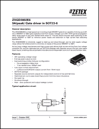 Click here to download ZXGD3002E6 Datasheet