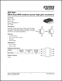 Click here to download ZDT1048_07 Datasheet
