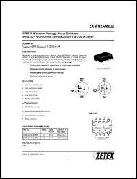 Click here to download ZXMN2AM832TA Datasheet