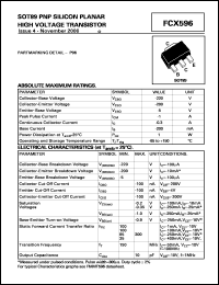 Click here to download FCX596_06 Datasheet