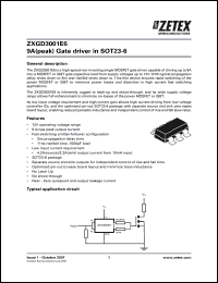 Click here to download ZXGD3001E6TA Datasheet