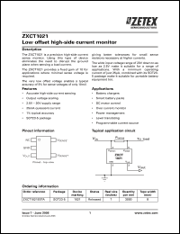 Click here to download ZXCT1021_06 Datasheet