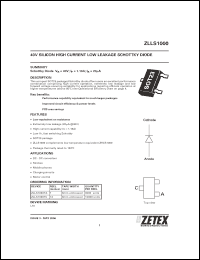 Click here to download ZLLS1000_06 Datasheet